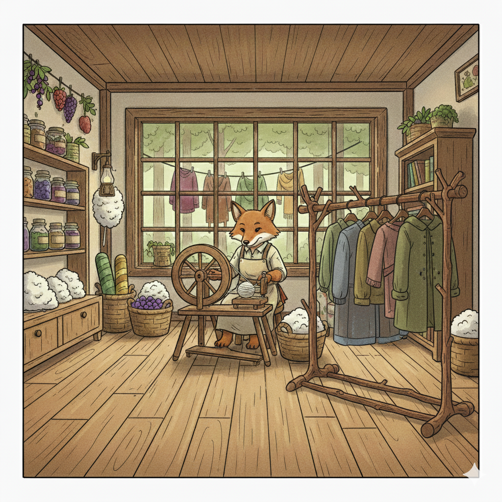 Het Wolletje - Met Kledingrek